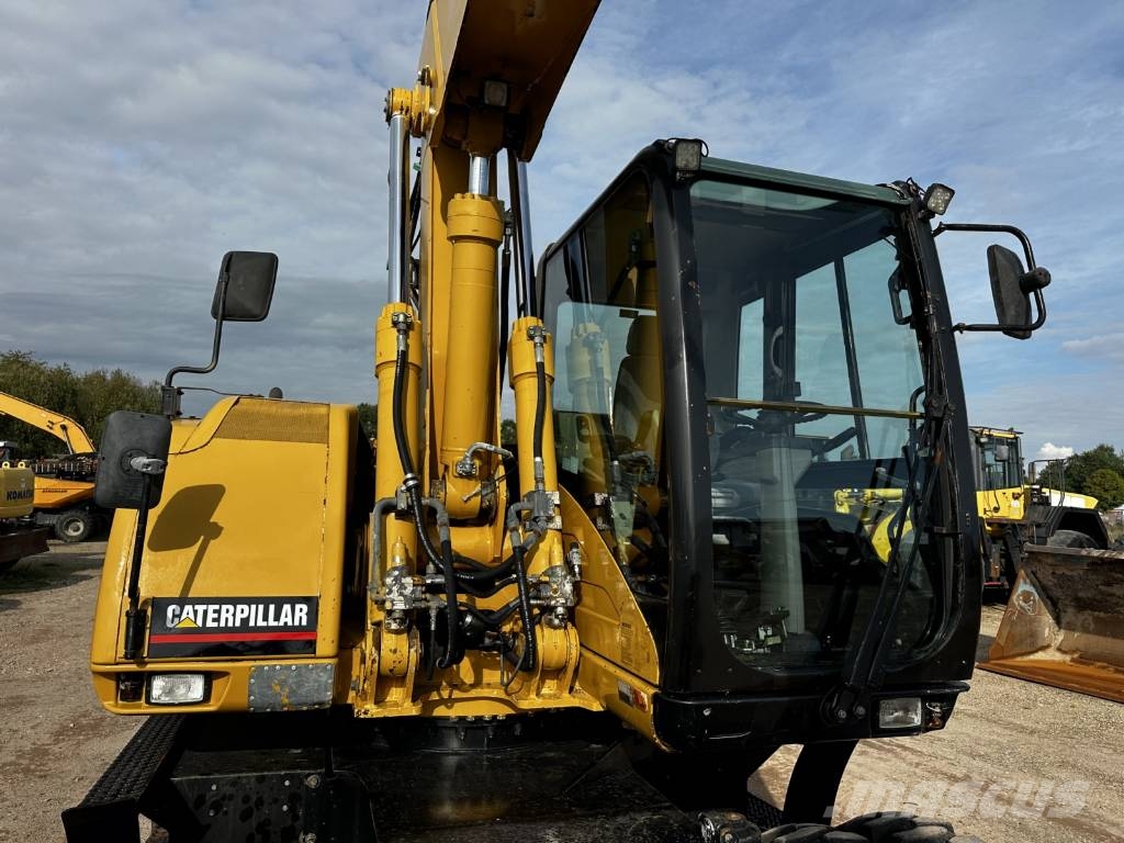 CAT M 316 C full Hydr. Klima German machine ! Mobilbagger