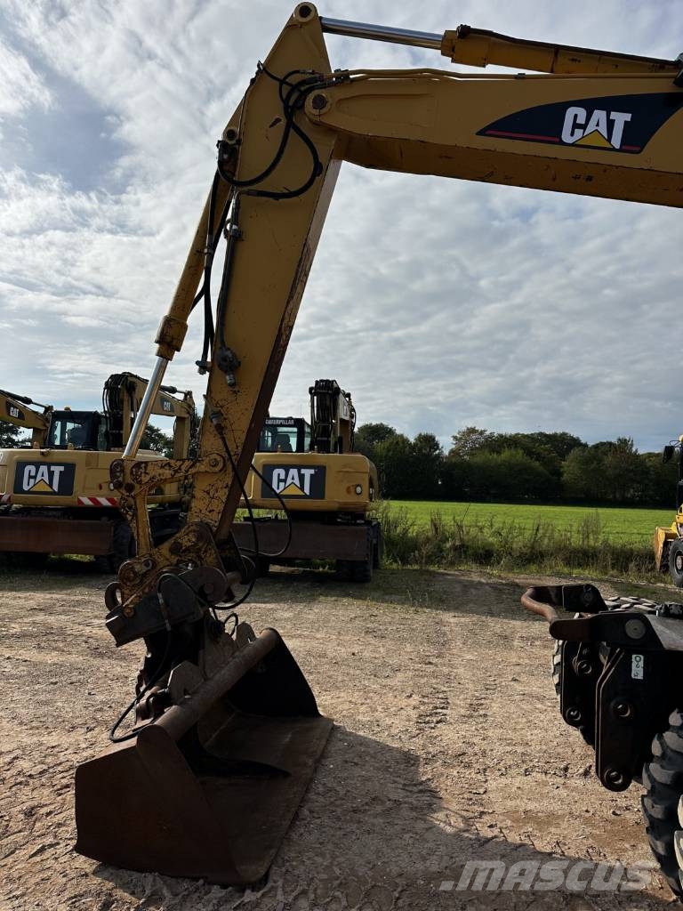 CAT M 316 C full Hydr. Klima German machine ! Mobilbagger