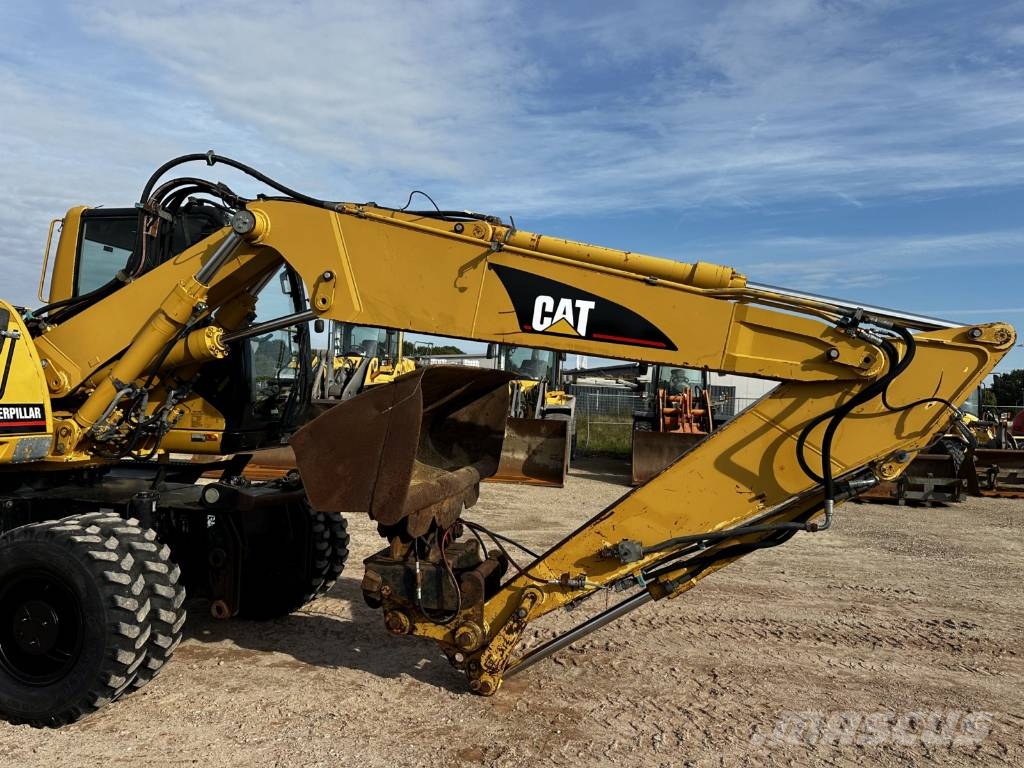 CAT M 316 C full Hydr. Klima German machine ! Mobilbagger