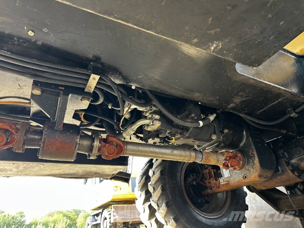 CAT M 316 C full Hydr. Klima German machine ! Mobilbagger