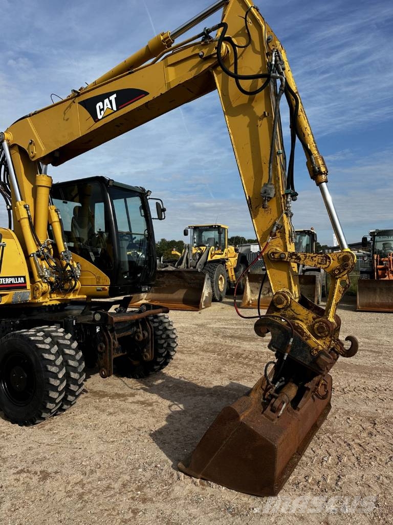 CAT M 316 C full Hydr. Klima German machine ! Mobilbagger