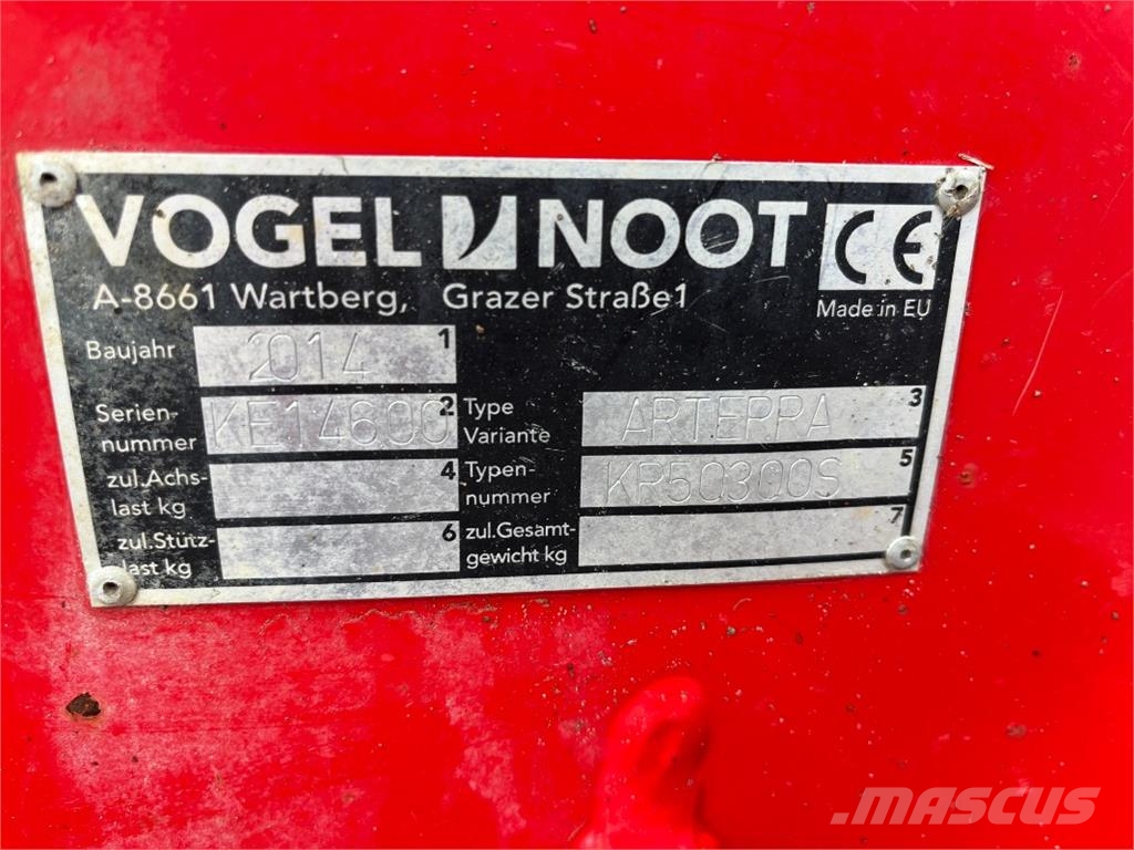 Vogel & Noot + Noot Arterra Rotační brány a půdní frézy