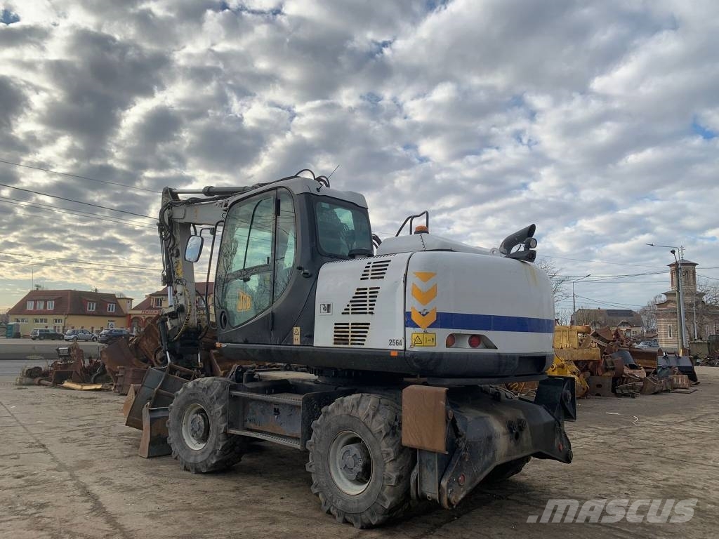 JCB JS145W+Engcon Rototilt EC219 Excavadoras de ruedas