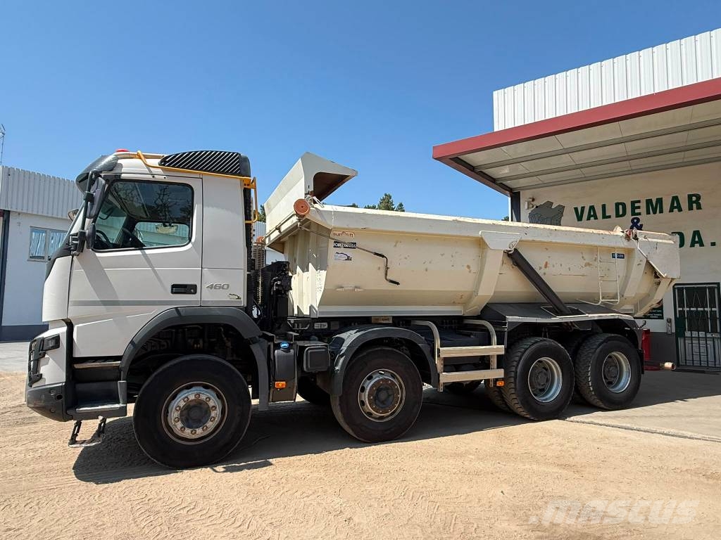 Volvo FMX 460, big axle Bañeras basculantes usadas
