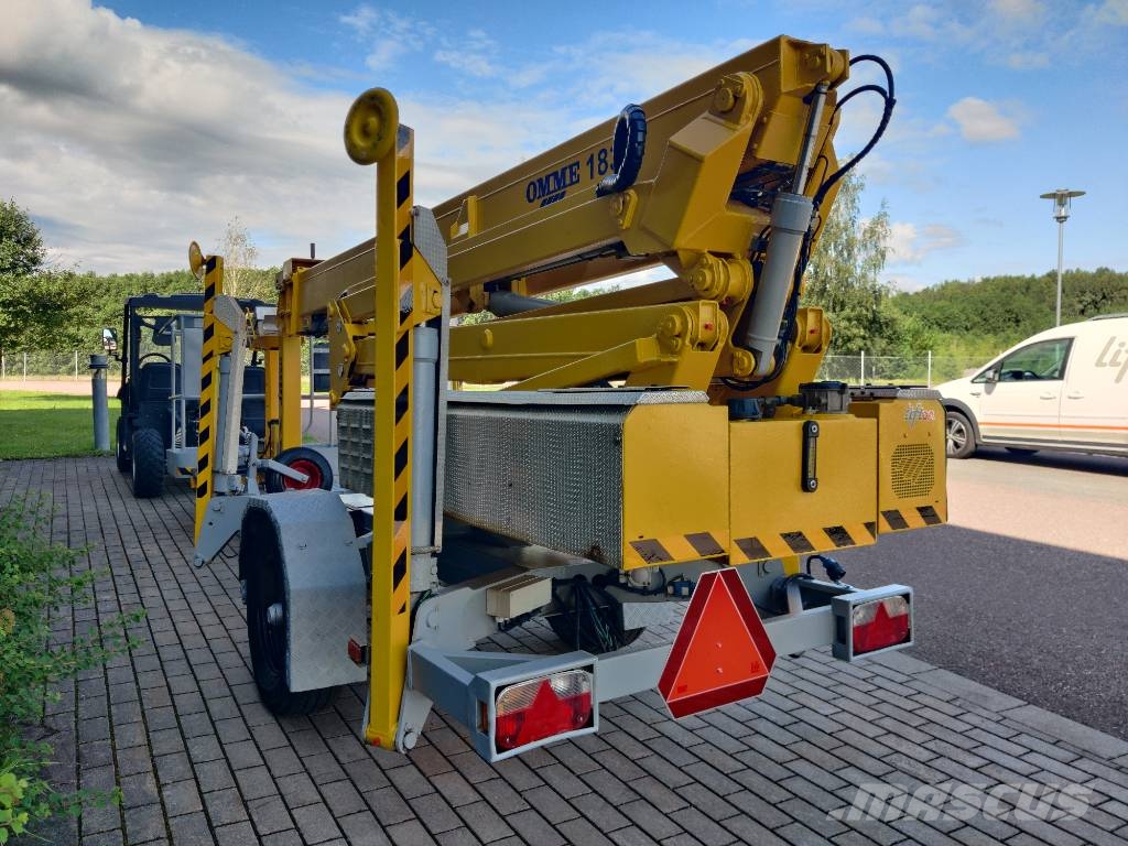 Omme 1830 EBZX Plataformas remolcables