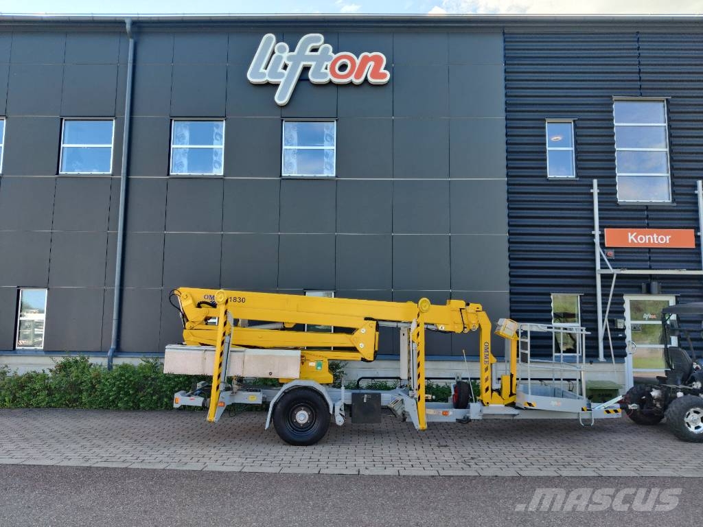 Omme 1830 EBZX Plataformas remolcables