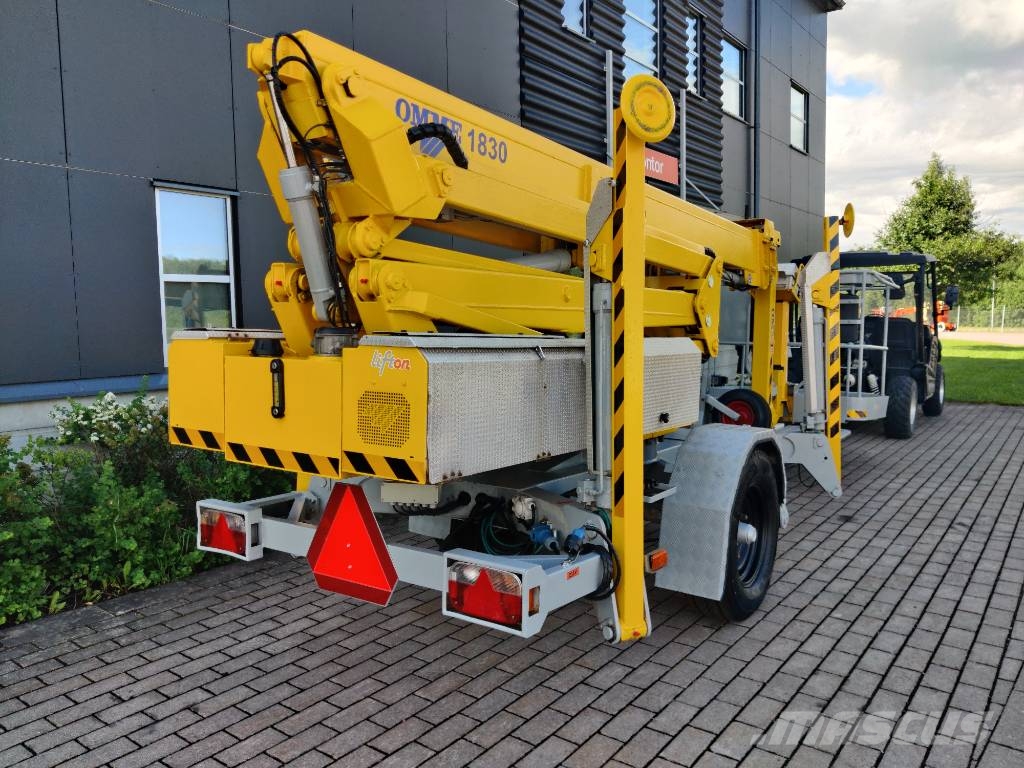 Omme 1830 EBZX Plataformas remolcables