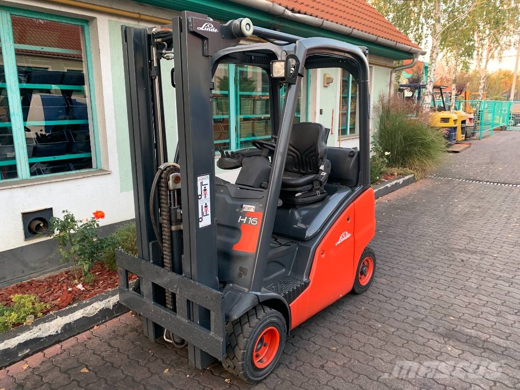 Linde H16T-01 V-3071 OB Stivuitor GPL
