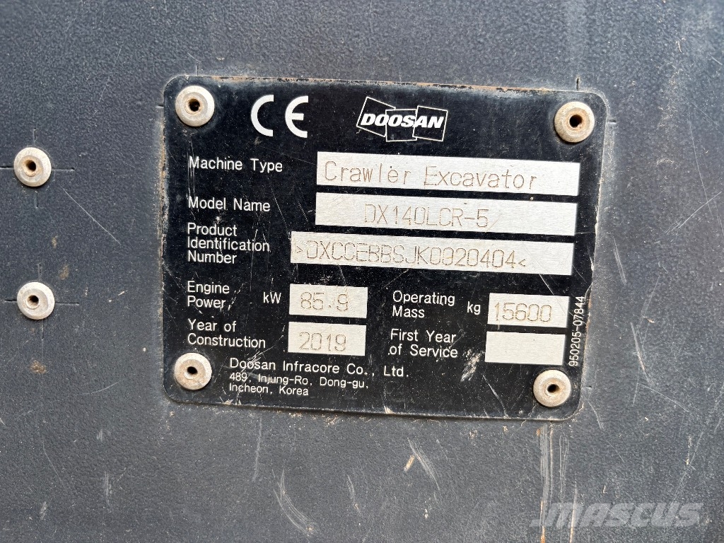 Dooosan DX140LC-5 Raupenbagger
