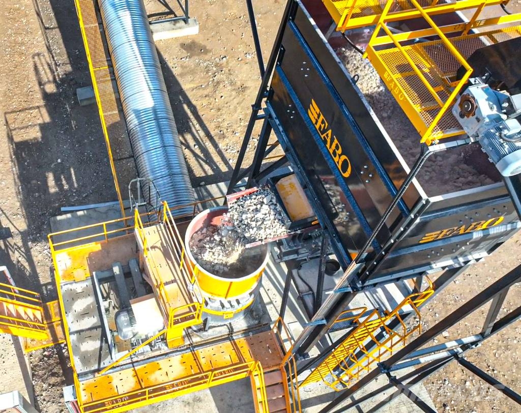 Fabo CC-300 CONCASSEUR A CONE 300-400 TPH Drupinātāji
