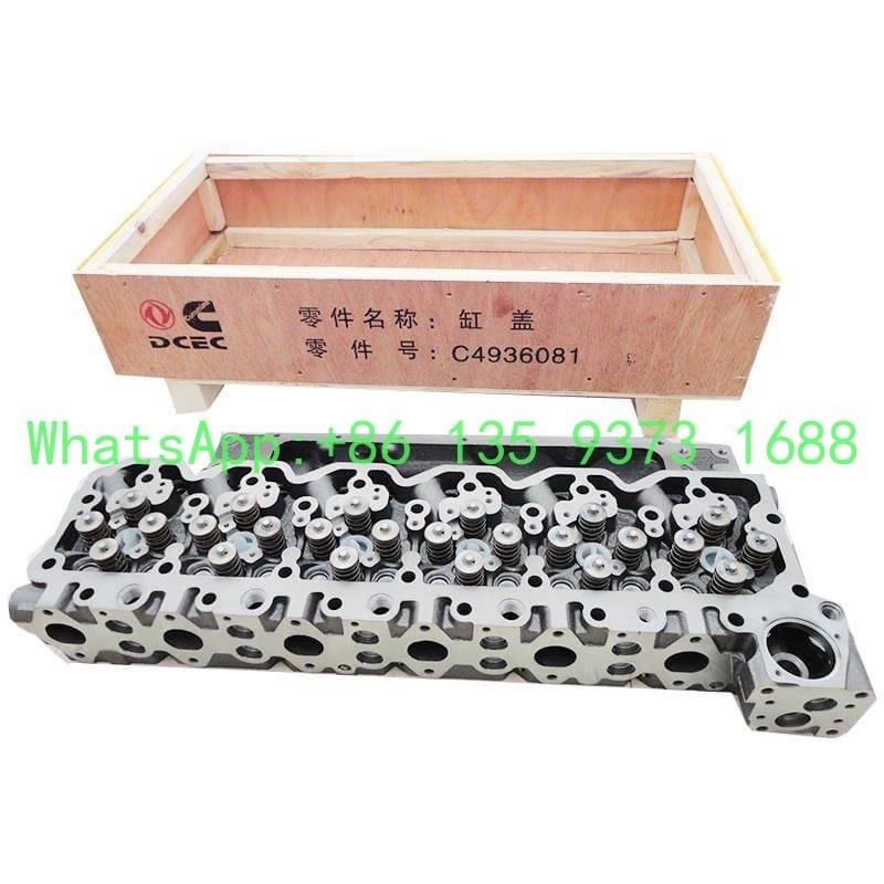 Cummins Isde Engine Cylinder Head 4936081 3977221 3977225  Motorer