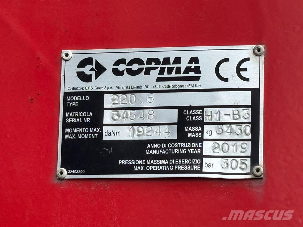 MAN TGS 18.420 4X4 COPMA 220.6 / PLATFORM L=6384 mm Camioane cu macara