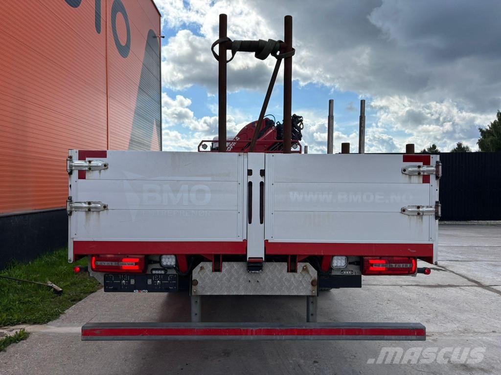 MAN TGS 18.420 4X4 COPMA 220.6 / PLATFORM L=6384 mm Camioane cu macara