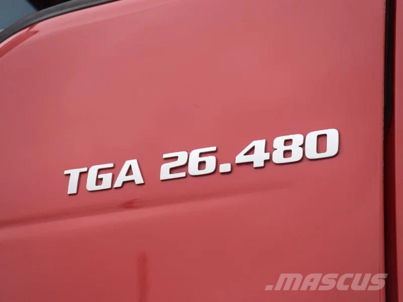 MAN TGS 26.480 double configuration (Tipper/Tractor) Sklápače