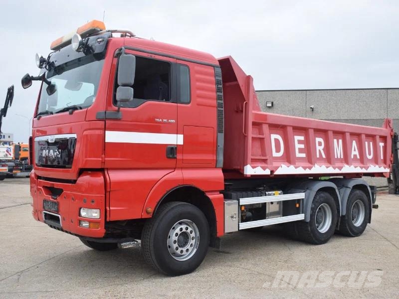 MAN TGS 26.480 double configuration (Tipper/Tractor) Sklápače