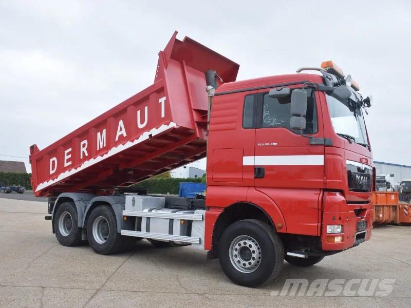 MAN TGS 26.480 double configuration (Tipper/Tractor) Sklápače