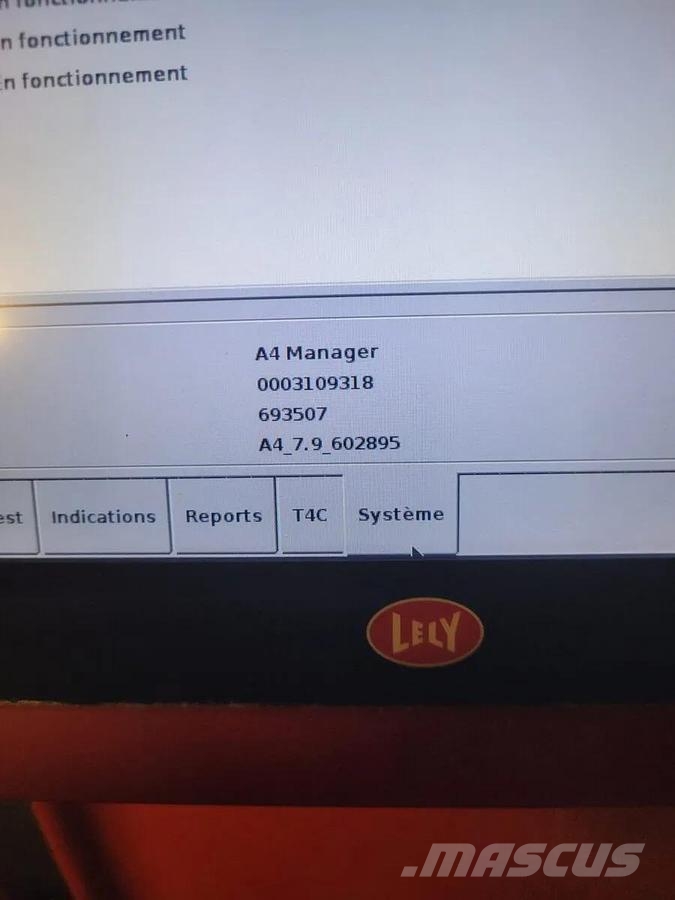Lely A4 Manager Otros equipos y accesorios para ganadería