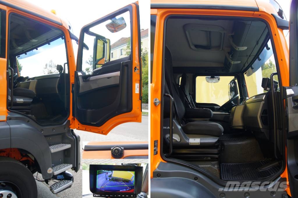 MAN TGS 26.320 BL 6x2-2/ MUT Glassammelwagen/Euro 6 شاحنات المخلفات