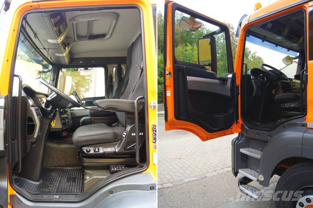 MAN TGS 26.320 BL 6x2-2/ MUT Glassammelwagen/Euro 6 شاحنات المخلفات