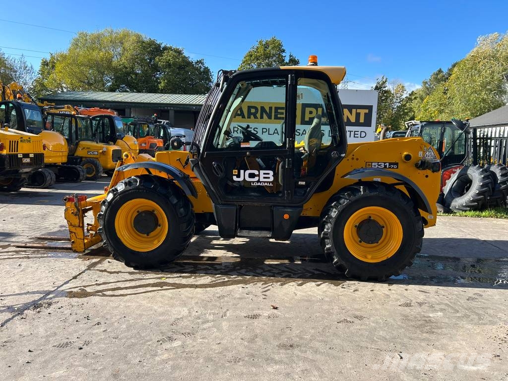 JCB 531-70 مناولات متداخلة