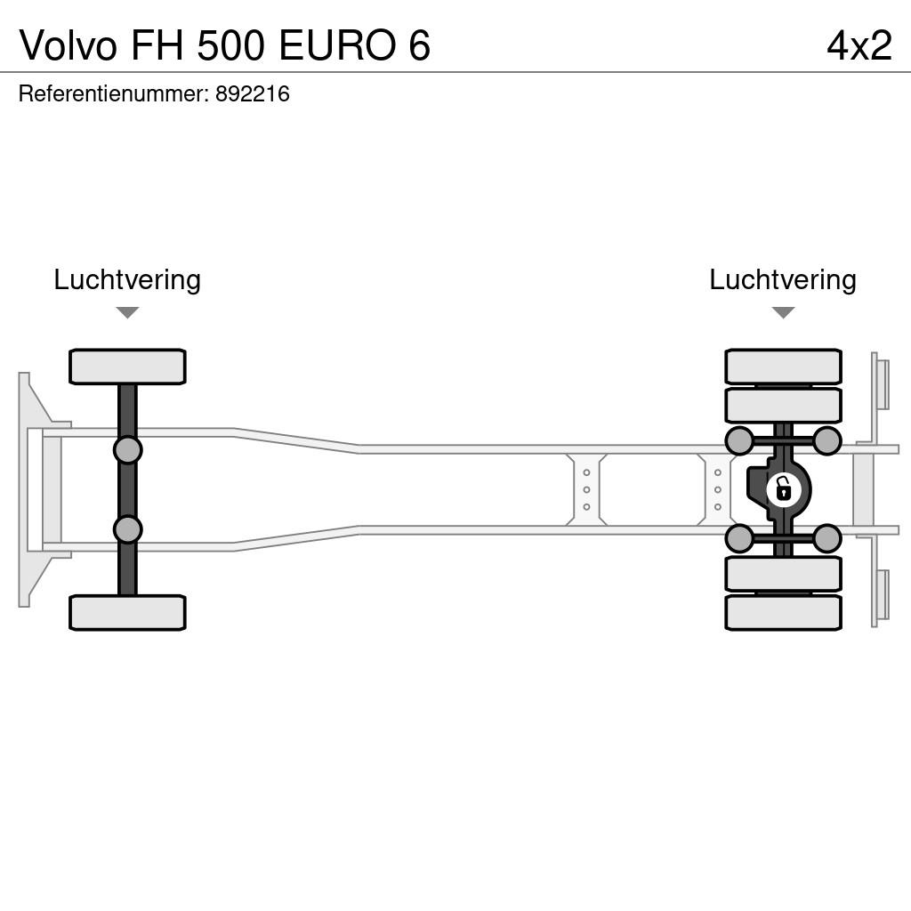 Volvo FH 500 EURO 6 Demonterbare/wirehejs lastbiler