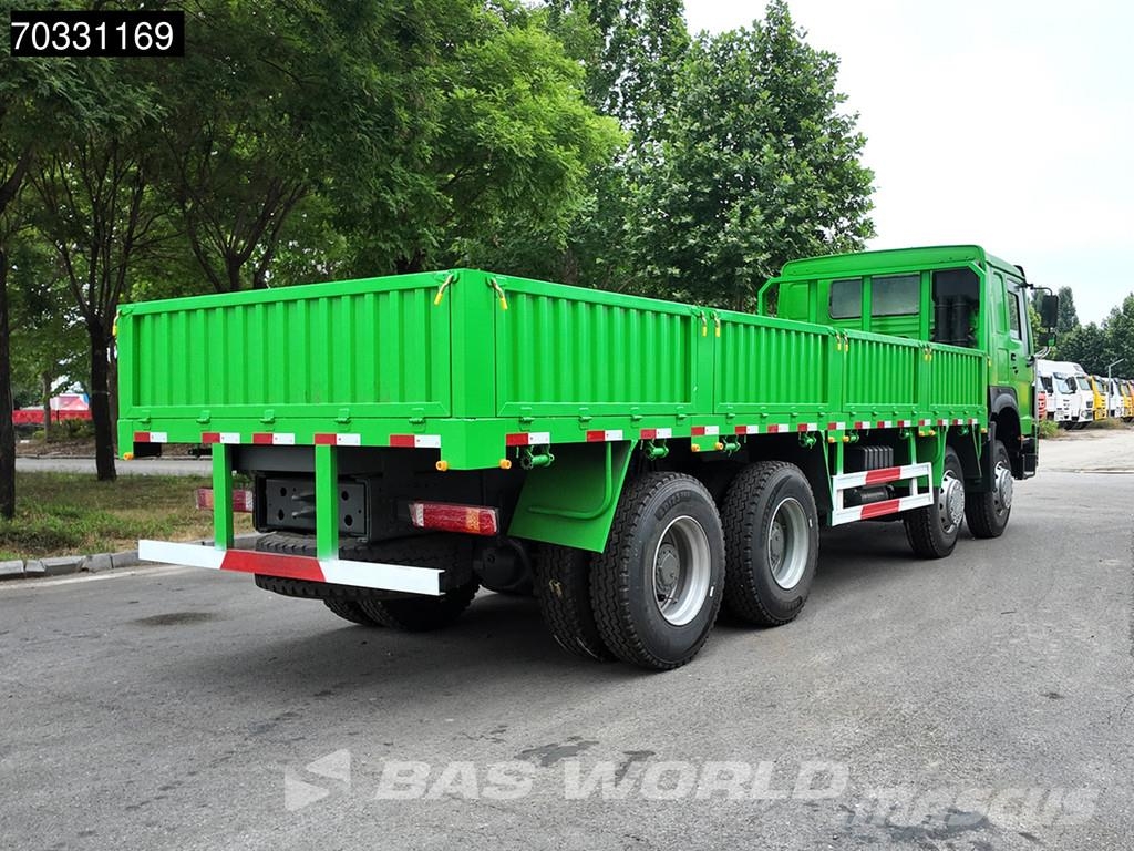 Sinotruk HOWO 371 8X4 Refurbished! 80T Full Steel Manual Ai Platte bakwagens
