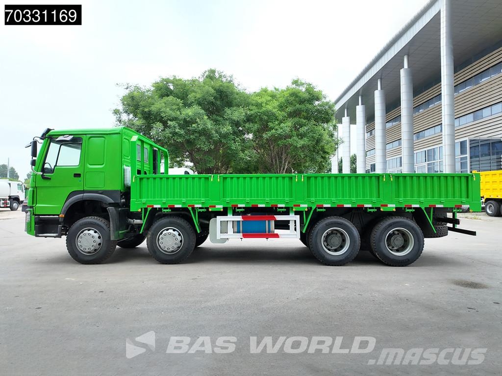 Sinotruk HOWO 371 8X4 Refurbished! 80T Full Steel Manual Ai Platte bakwagens