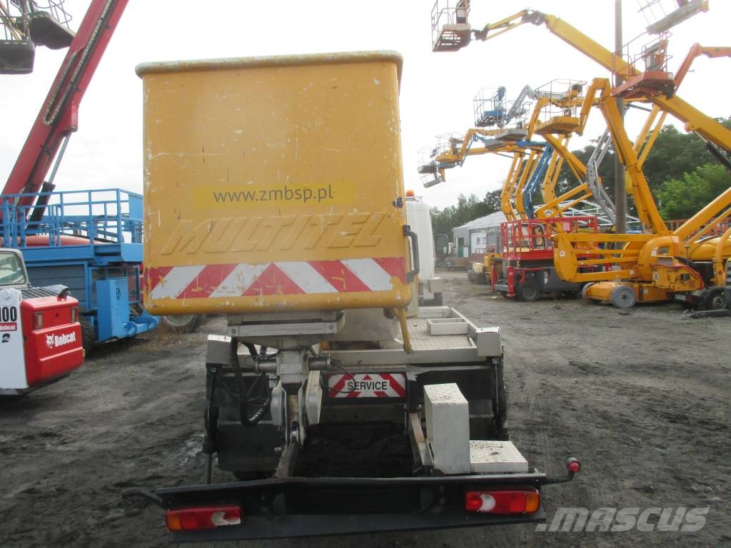 Multitel MX 170 المنصات الهوائية المثبتة على شاحنة