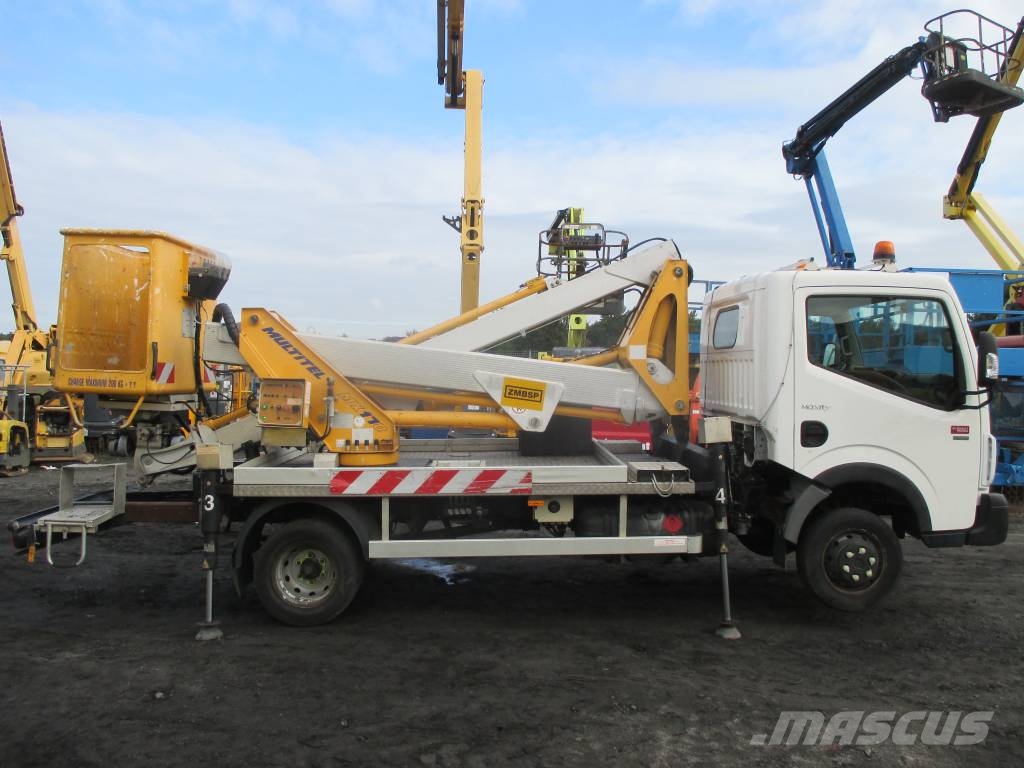 Multitel MX 170 المنصات الهوائية المثبتة على شاحنة