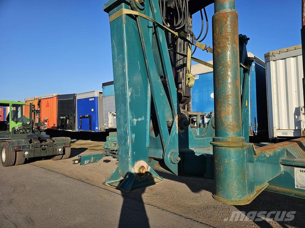 Leonet TB 18 - WOOD TRAILER WITH CRANE - BPW DRUM Timber semi-trailers