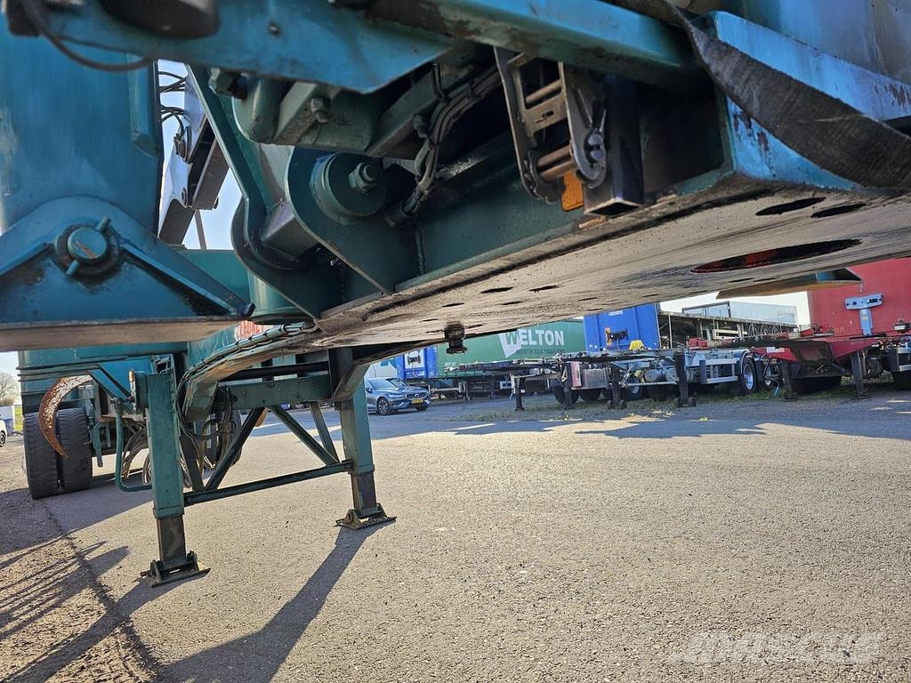 Leonet TB 18 - WOOD TRAILER WITH CRANE - BPW DRUM Timber semi-trailers