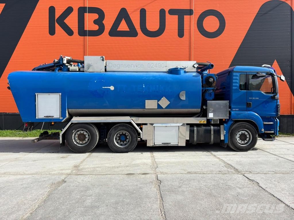 MAN TGS 28.400 6x2*4 Korp&Son stainless ADR tank 8000 Комбі/Вакуумні вантажівки