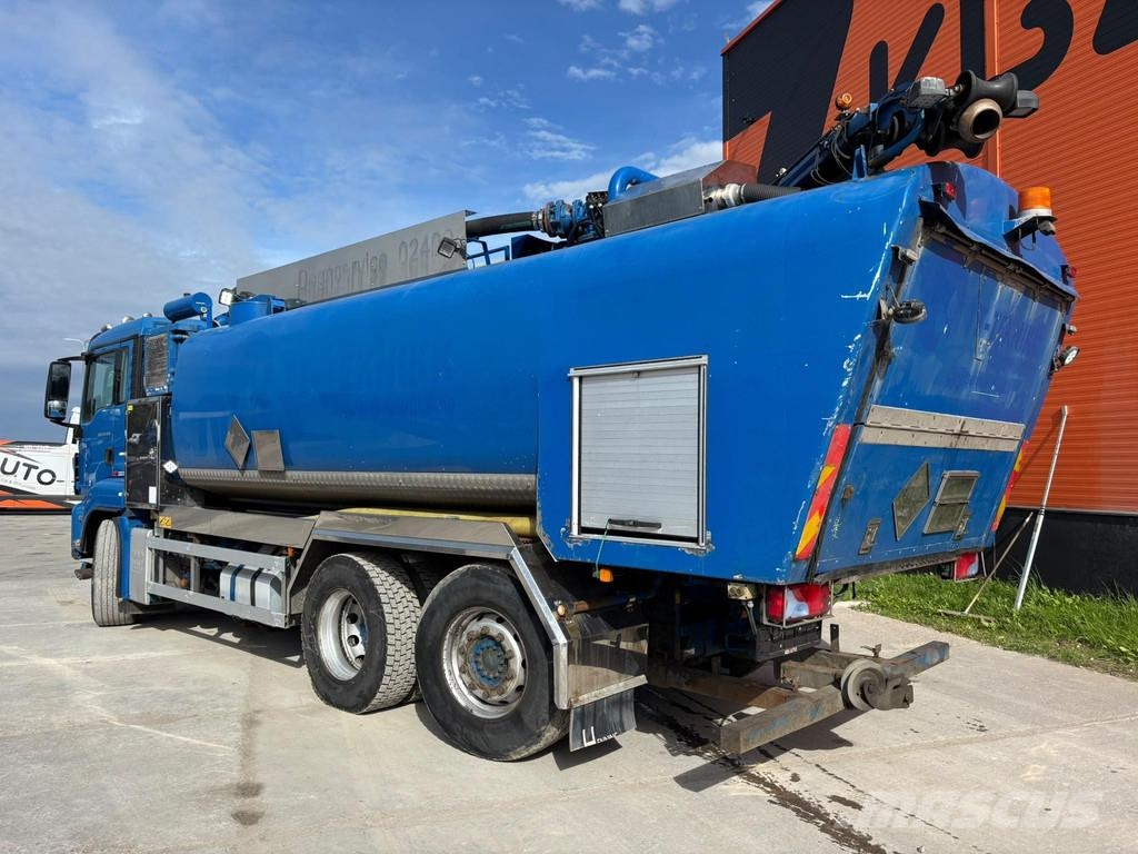 MAN TGS 28.400 6x2*4 Korp&Son stainless ADR tank 8000 Комбі/Вакуумні вантажівки