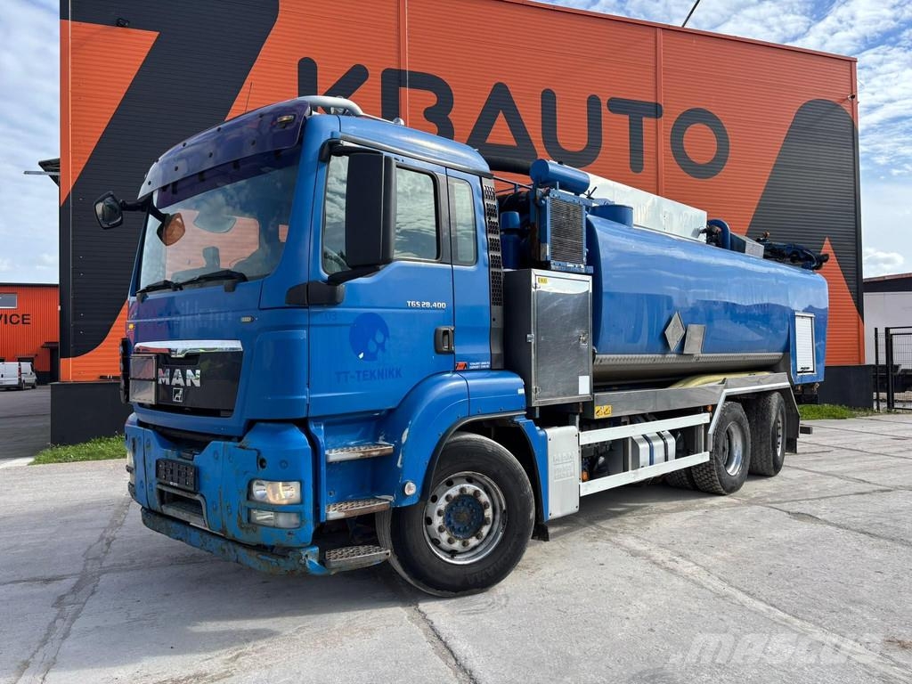 MAN TGS 28.400 6x2*4 Korp&Son stainless ADR tank 8000 Комбі/Вакуумні вантажівки