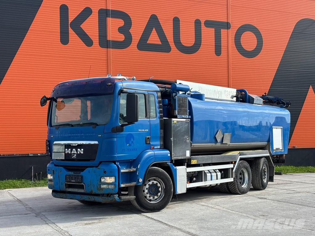 MAN TGS 28.400 6x2*4 Korp&Son stainless ADR tank 8000 Комбі/Вакуумні вантажівки