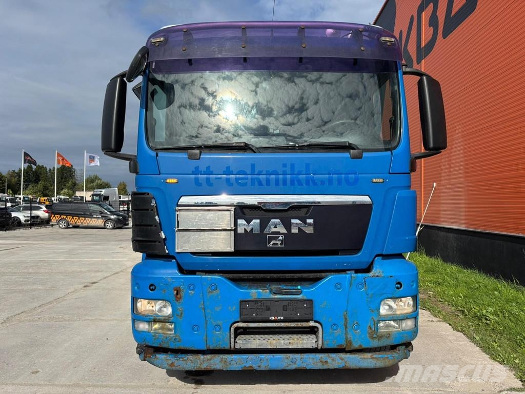 MAN TGS 28.400 6x2*4 Korp&Son stainless ADR tank 8000 Комбі/Вакуумні вантажівки