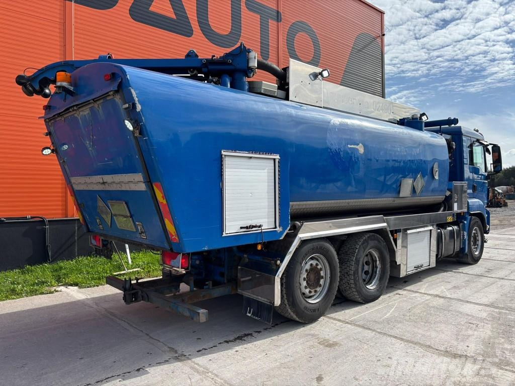 MAN TGS 28.400 6x2*4 Korp&Son stainless ADR tank 8000 Комбі/Вакуумні вантажівки