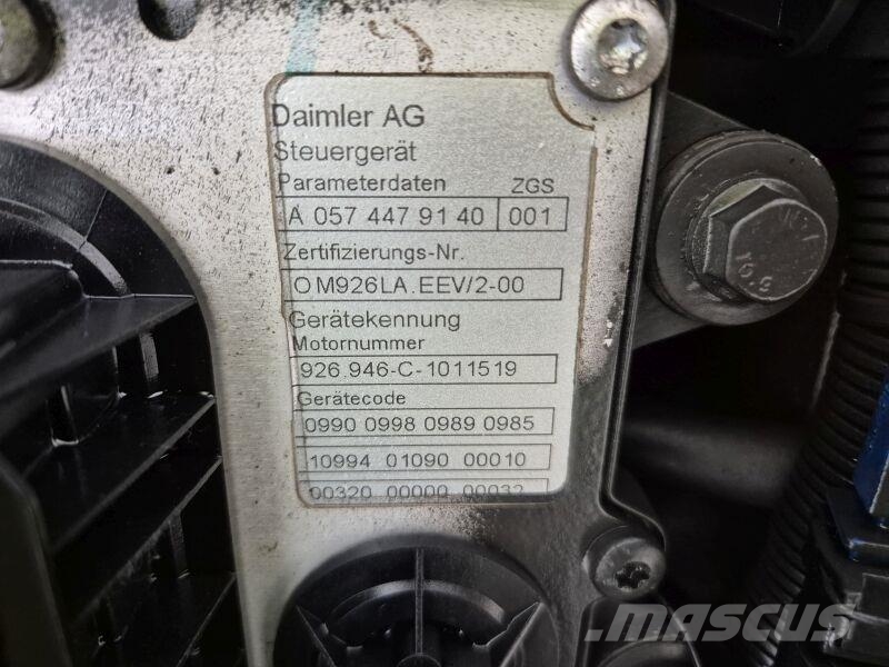 Mercedes-Benz OM926LA.EEV/2-00 Econic Spec Двигатели