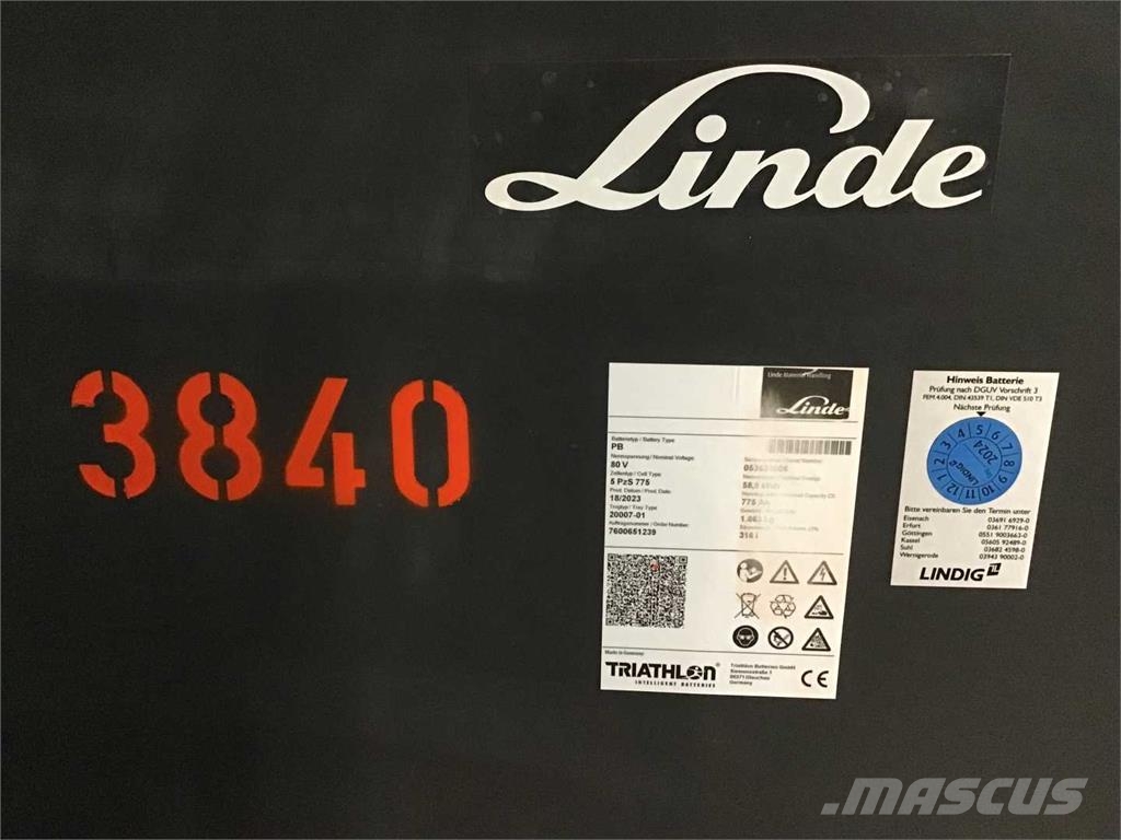 Linde E30/600HL Sähkötrukit