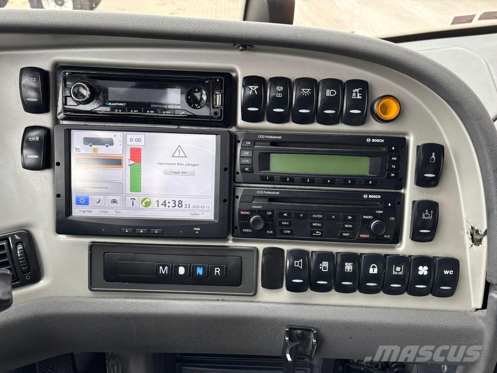Volvo B8R 9500 4x2 AC / AUXILIARY HEATING / WC / WHEELCH Turistibussit