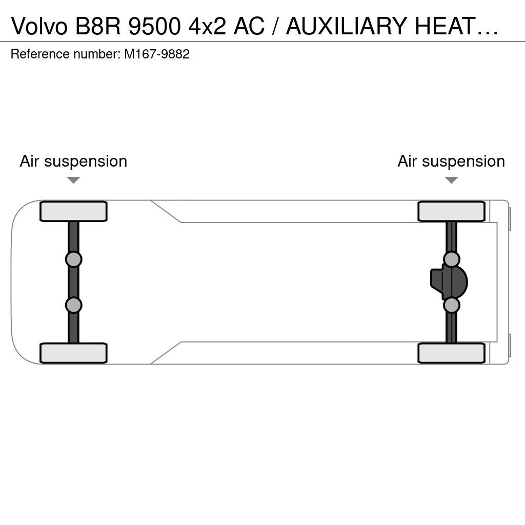 Volvo B8R 9500 4x2 AC / AUXILIARY HEATING / WC / WHEELCH 코치(장거리 버스)