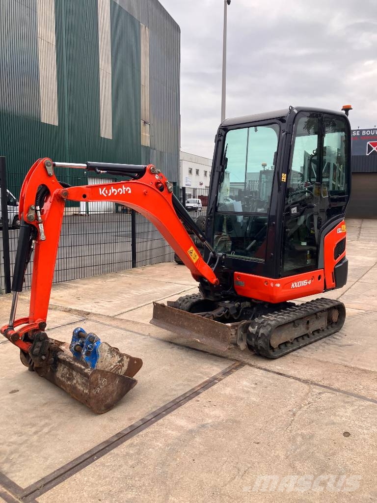 Kubota KX016-4 حفارات صغيرة أقل من 7 طن (حفارات صغيرة)