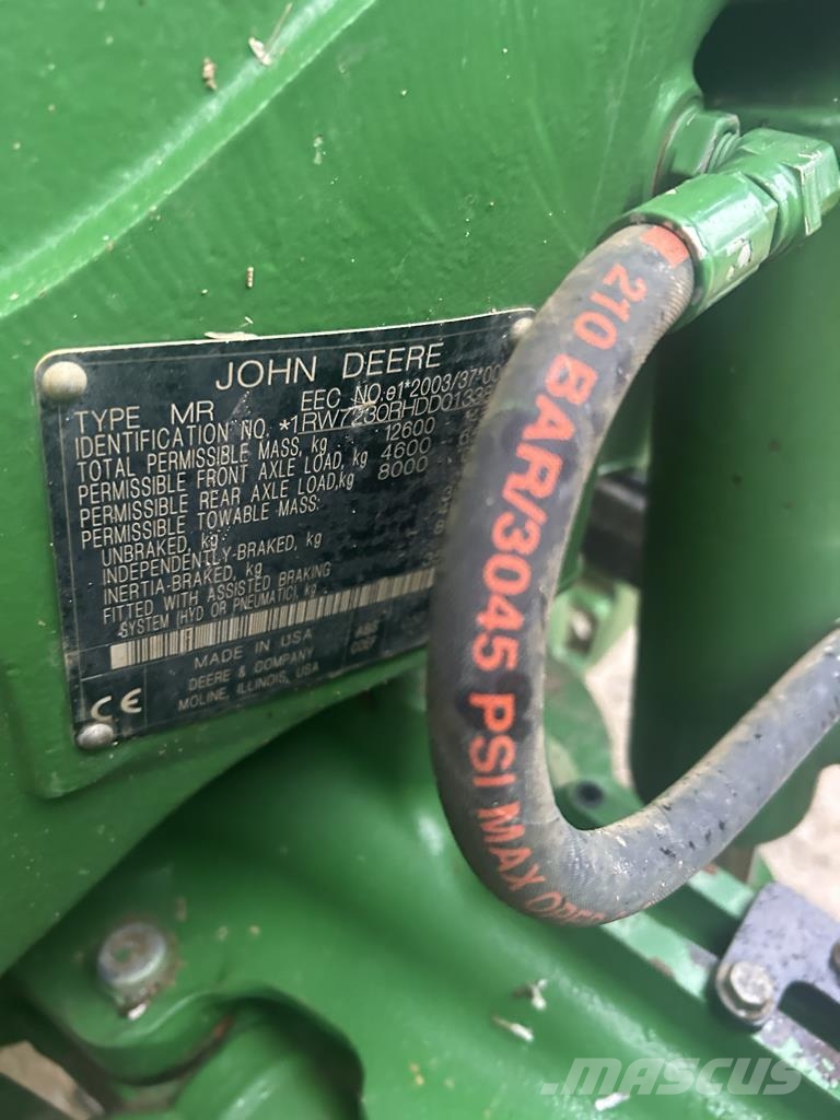 John Deere 7230R 9.0L トラクター