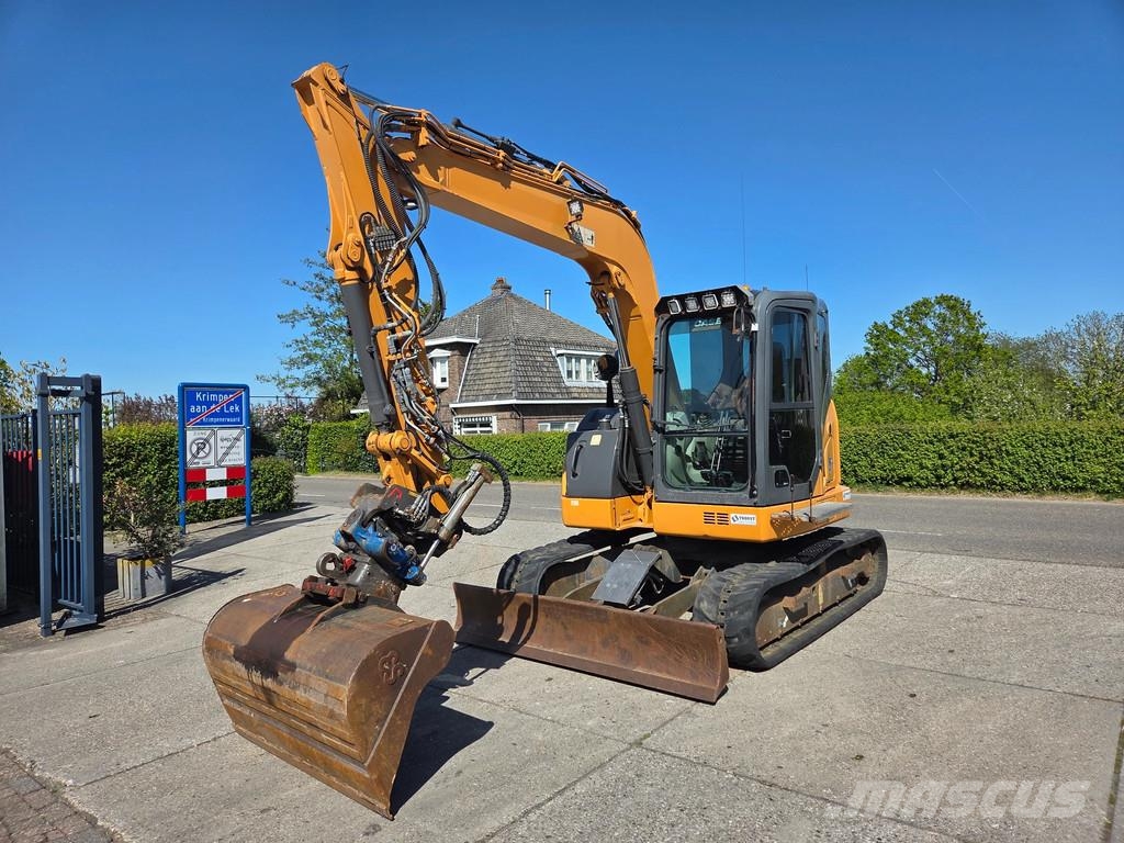 CASE CX75C SR met draai/kantelstuk Minibagger < 7t