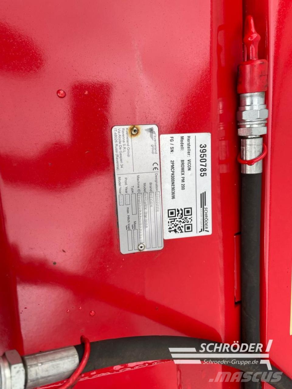 Pz-Vicon BROMEX MULCHER PM 200 2,0M Klepelmaaiers