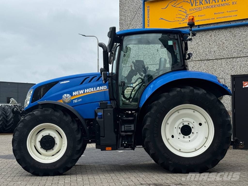 New Holland T6.155AC, frontlinkage, 2091 hours, 2021!! Tractoren