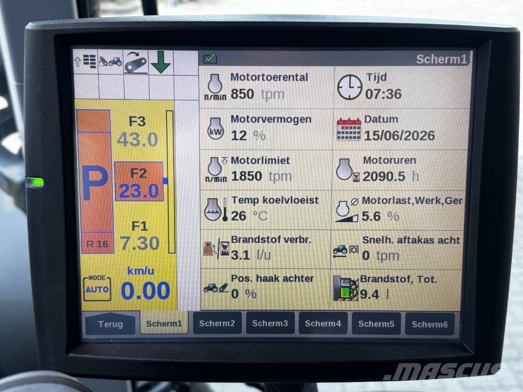 New Holland T6.155AC, frontlinkage, 2091 hours, 2021!! Tractoren