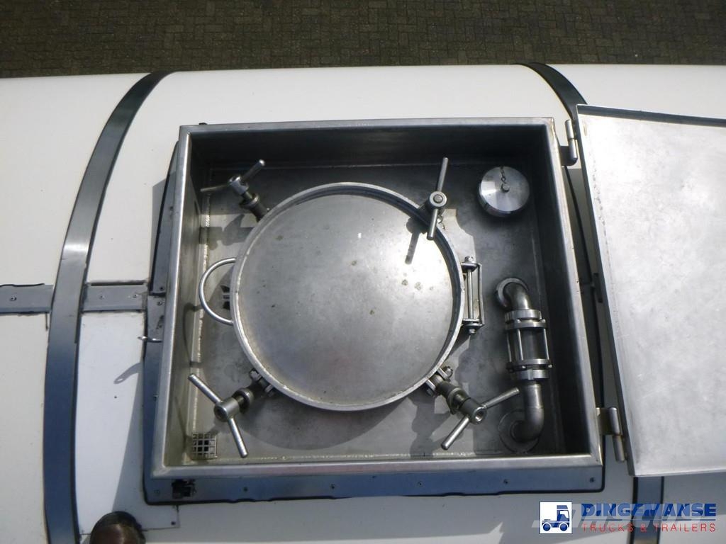 HOLVRIEKA Food tank container inox 30.7 m3 / 1 com Kontenery cysterny
