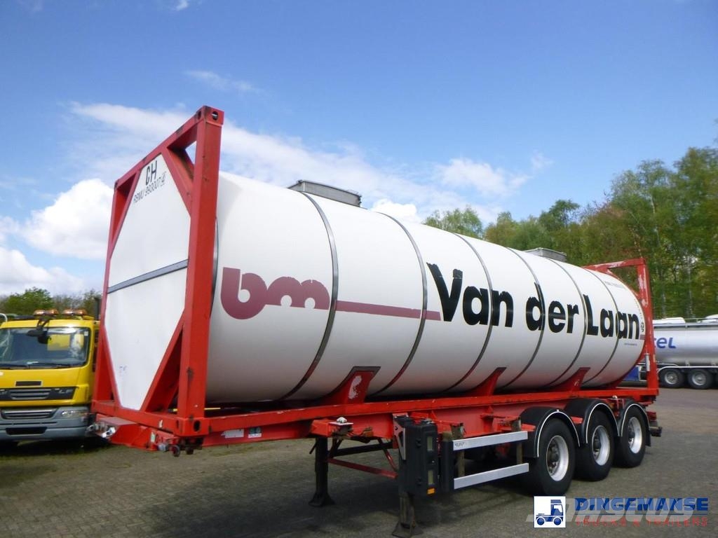 HOLVRIEKA Food tank container inox 30.7 m3 / 1 com Kontenery cysterny