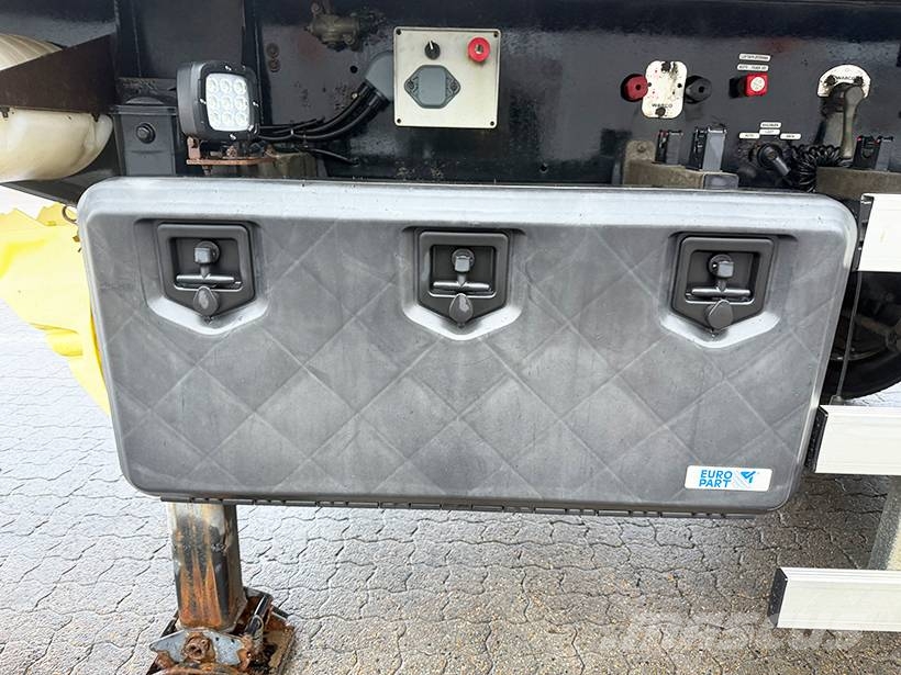HK TIPPER Tipper / Alukastenmulde Kipper 40 m3 نصف مقطورات قلابة